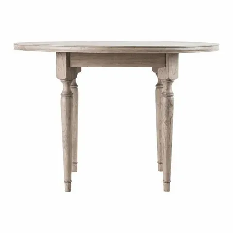 BOXED CHESTER ROUND DINING TABLE 