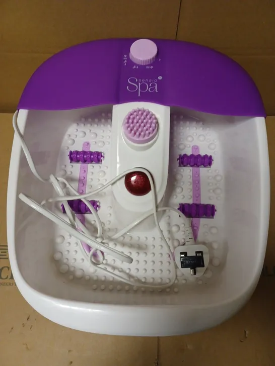 SENSIO FOOT SPA MASSAGER PEDICURE BATH