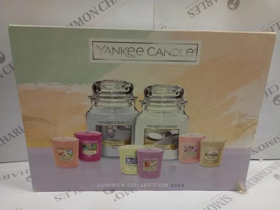 BOXED YANKEE CANDLE SUMMER COLLECTION 2023