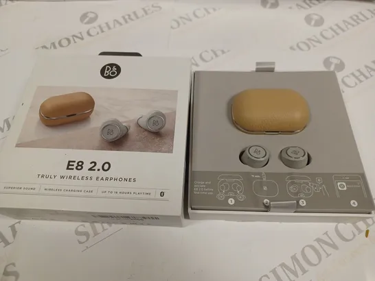 BOXED BANG & OLUFSEN E8 2.0 TRULY WIRELESS EARPHONES