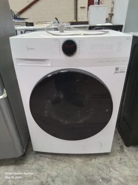 MIDEA 8KG FREESTANDING WASHING MACHINE IN WHITE-COLLECTION ONLY-