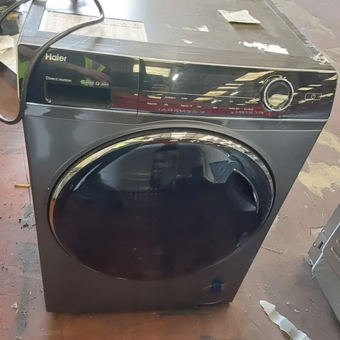 HAIER / HWD80-B14979S / FREESTANDING WASHER DRYER / 8KG/5KG LOAD/DIRECT MOTION MOTOR/I-REFRESH/ABT ANTIBACTERIAL TECHNOLOGY/GRAPHITE/ENERGY CLASS A [ENERGY CLASS D]