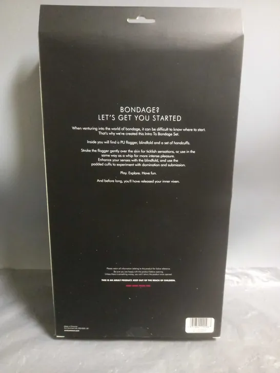 BOXED ANN SUMMERS INTRO TO BONDAGE GIFT SET