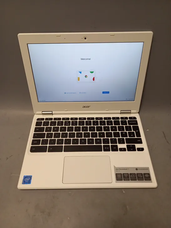 ACER CHROMEBOOK 11 CB3-132 LAPTOP IN WHITE