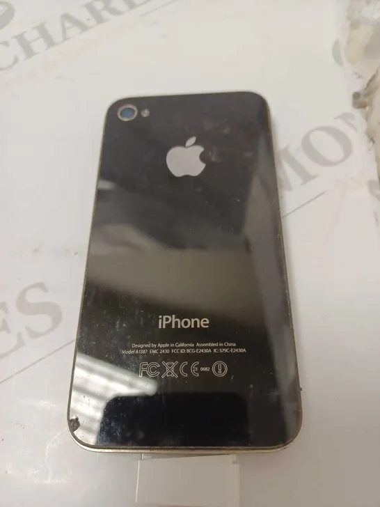 APPLE IPHONE 4S MODEL A1387