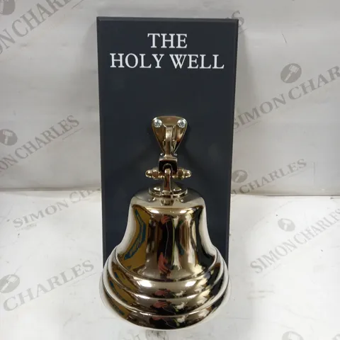 DESIGNER STYLE WALL MOUNTED 'THE HOLY WELL' BELL