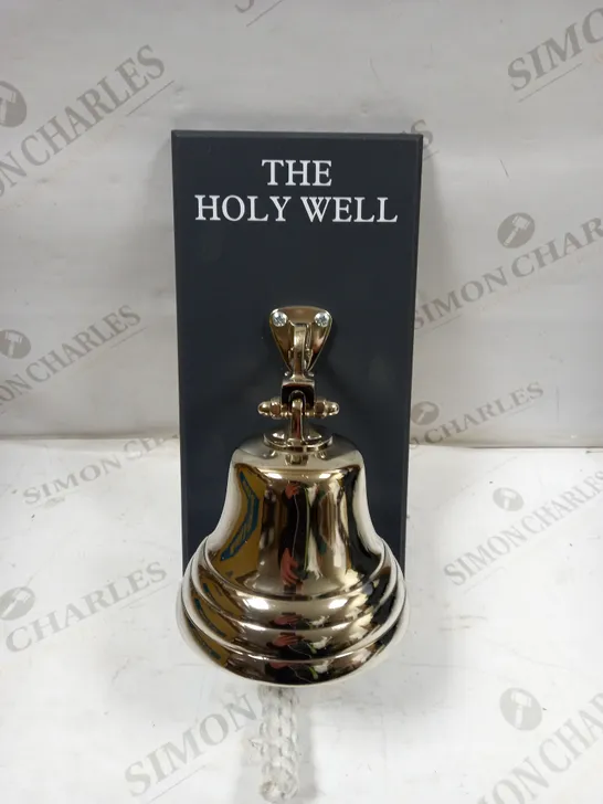 DESIGNER STYLE WALL MOUNTED 'THE HOLY WELL' BELL