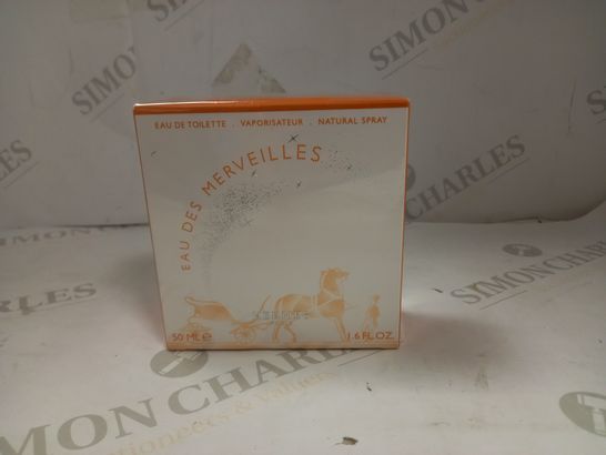 BOXED AND SEALED EAU DE MERVEILLES HERMES PARIS EAU DE TOILETE 50ML