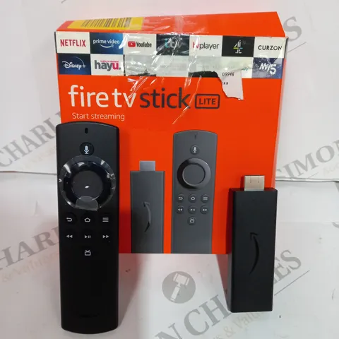 BOXED AMAZON FIRE TV STICK LITE