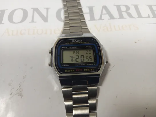 CASIO STAINLESS STEEL DIGITAL WATCH