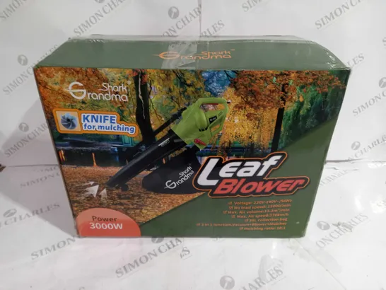 BOXED SHARK GRANDMA LEAF BLOWER