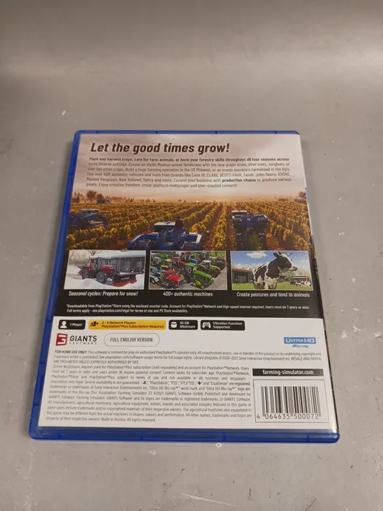 FARMING SIMULATOR 22 FOR PS5 