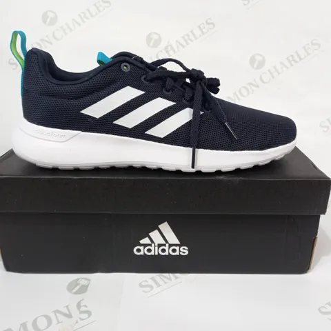 BOXED PAIR OF ADIDAS LITE RACER CLN K SHOES IN NAVY UK SIZE 6.5