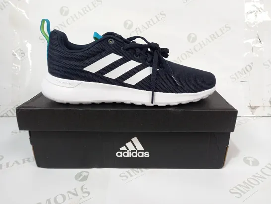 BOXED PAIR OF ADIDAS LITE RACER CLN K SHOES IN NAVY UK SIZE 6.5