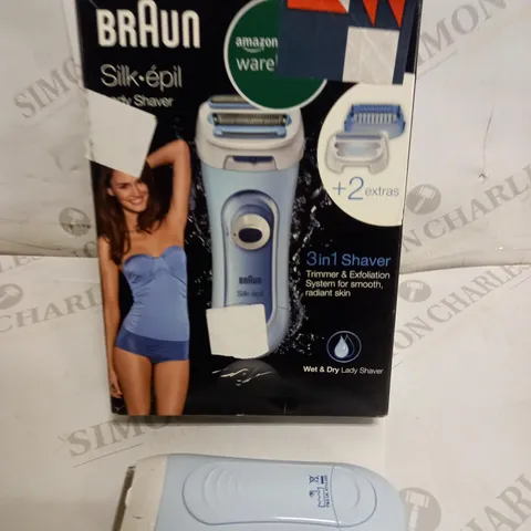 BRAUN SILK LADY SHAVER WET & DRY LS 5160