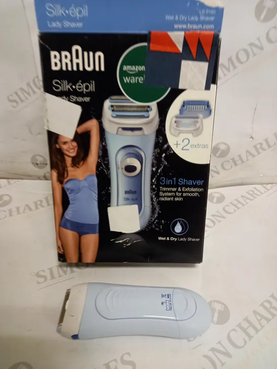 BRAUN SILK LADY SHAVER WET & DRY LS 5160