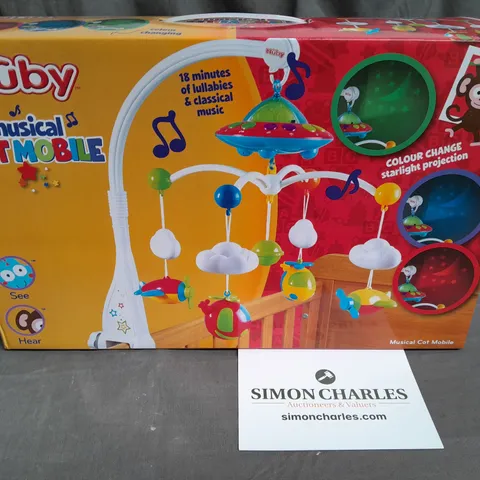 BOXED NUBY MUSICAL COT MOBILE