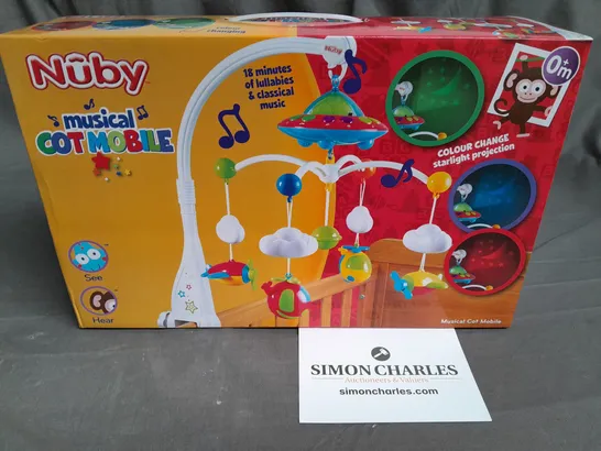 BOXED NUBY MUSICAL COT MOBILE