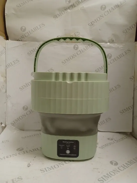 BOXED FOLDABLE WASHING MACHINE.