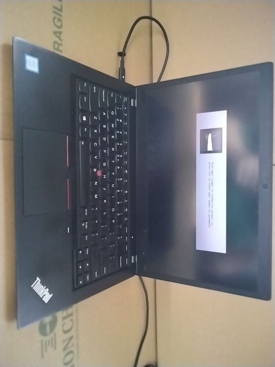 LENOVO THINK PAD T480S LAPTOP WITH INTEL CORE I-5
