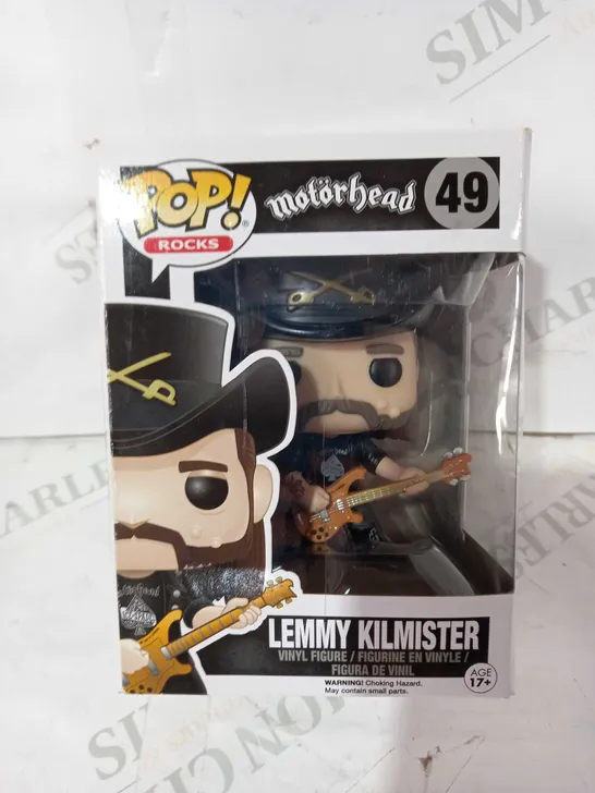 FUNKO POP ROCKS MOTORHEAD 49 LEMMY KILMISTER VINYL FIGURE