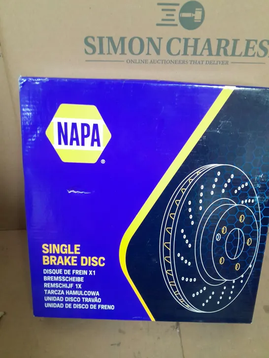 NAPA SINGLE BRAKE DISC NBD5377 / COLLECTION ONLY 