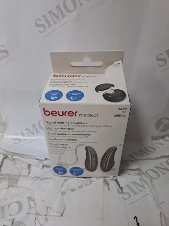 BEURER MEDICAL DIGITAL HEARING AMPLIFIERS 