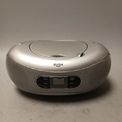 BUSH BLUETOOTH CD BOOMBOX SILVER