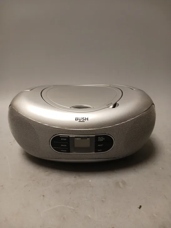 BUSH BLUETOOTH CD BOOMBOX SILVER