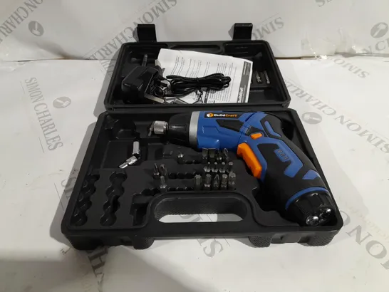 BOXED BUILDCRAFT TWIST HANDLE 3.6V SCREWDRIVER SET