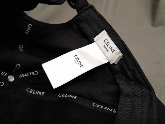 CELINE PARIS BLACK CAP