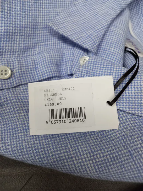 BRORA HAREBELL BUTTONED SHIRT SIZE 16