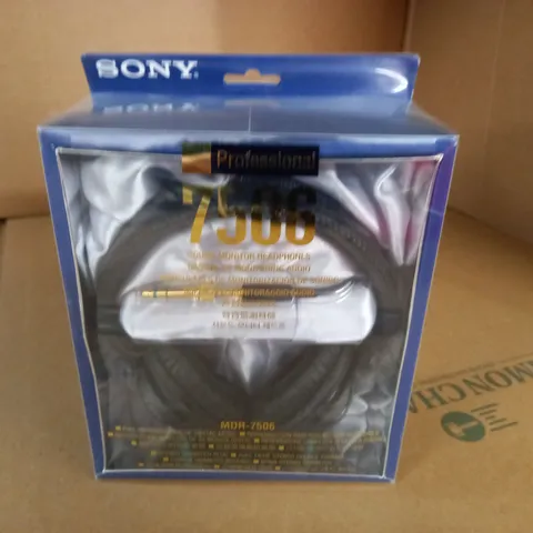 SONY PROFESSIONAL 7506 SOUND MONITOR HEADPHONES - MDR-7506