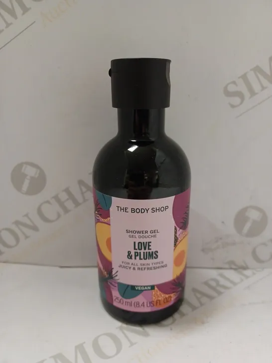 THE BODY SHOP LOVE & PLUMS SHOWER GEL 250ML