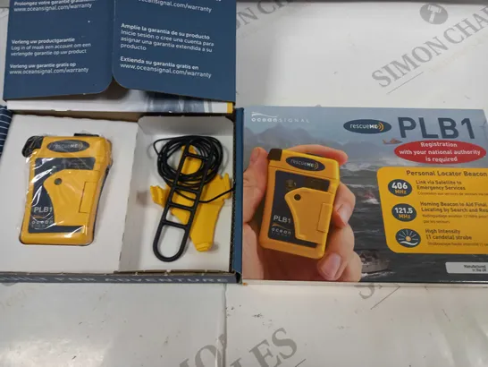 BOXED OCEAN SIGNAL PLB1 PERSONAL LOCATOR BEACON