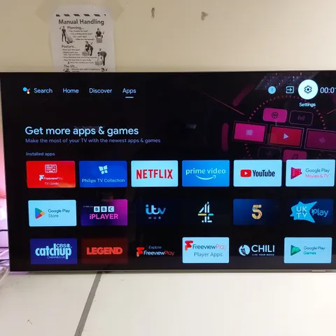 PHILIPS 55OLED805 55 INCH OLED 4K HDR SMART TELEVISION