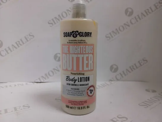 SOAP&GLORY THE RIGHTEOUS BUTTER BODY LOTION - 500ML