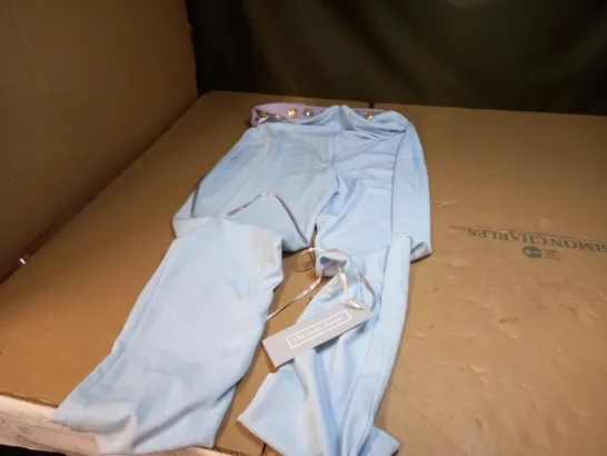 PAIR OF 'THE DOLLS HOUSE' SKY BLUES TROUSERS WITH BELT - SIZE UNSPECIFIED 