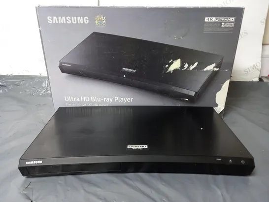 BOXED SAMSUNG ULTRA HD BLU-RAY PLAYER IN BLACK UBD-M9500