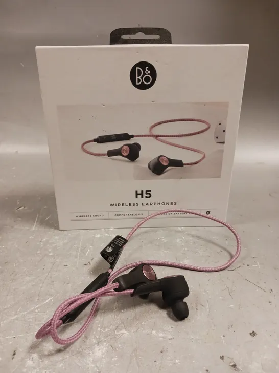 BOXED B&O H5 WIRELESS EARPHONES 