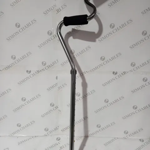 BOXED STRONG ARM COMFORT CANE WITH STANDING BASE, TITANIUM