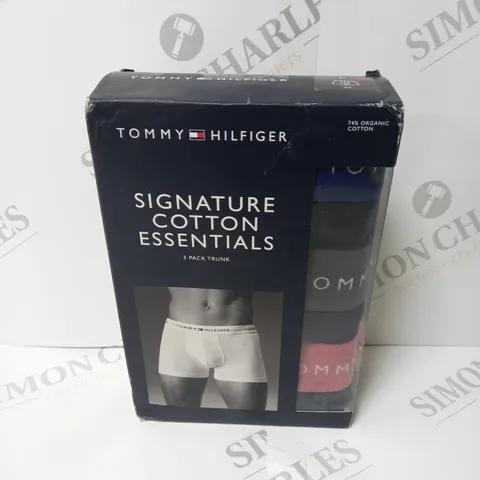 TOMMY HILFIGER SIGNATURE COTTON ESSENTIALS 3 TRUNK PACK 