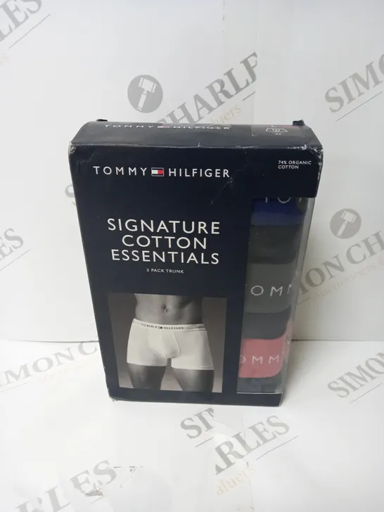 TOMMY HILFIGER SIGNATURE COTTON ESSENTIALS 3 TRUNK PACK 