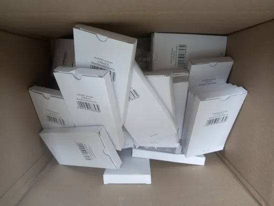BOX OF APPROX. 30 ASSORTED HUAWEI Y5 2019 DISPLAY PHONES IN BLACK