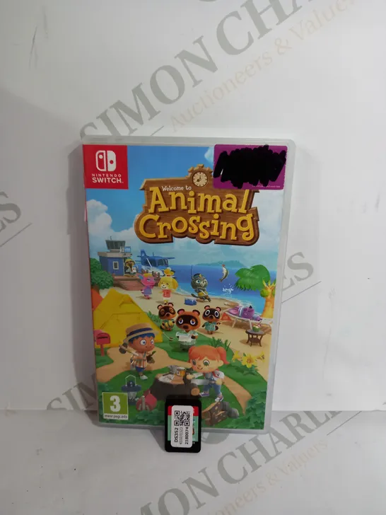 NINTENDO SWITCH ANIMAL CROSSING