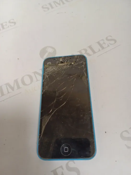 IPHONE 5C BLUE BACK - A1507