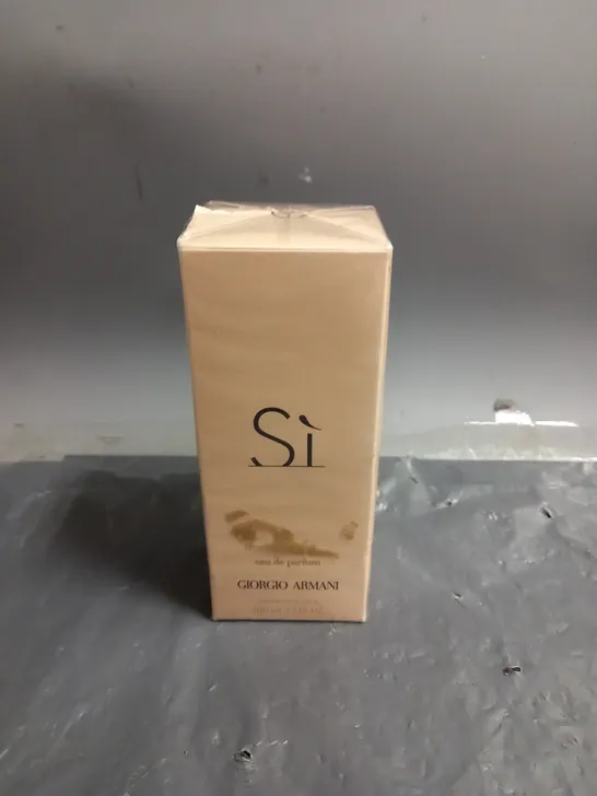 BOXED AND SEALED GIORGIO ARMANI SI EAU DE PARFUM 100ML