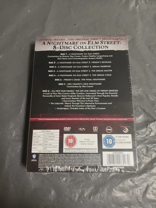 SEALED A NIGHTMARE ON ELM STREET 7-DISC COLLECTION