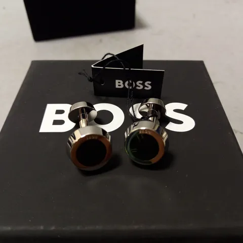 HUGO BOSS CUFFLINKS IN BOX