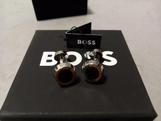 HUGO BOSS CUFFLINKS IN BOX